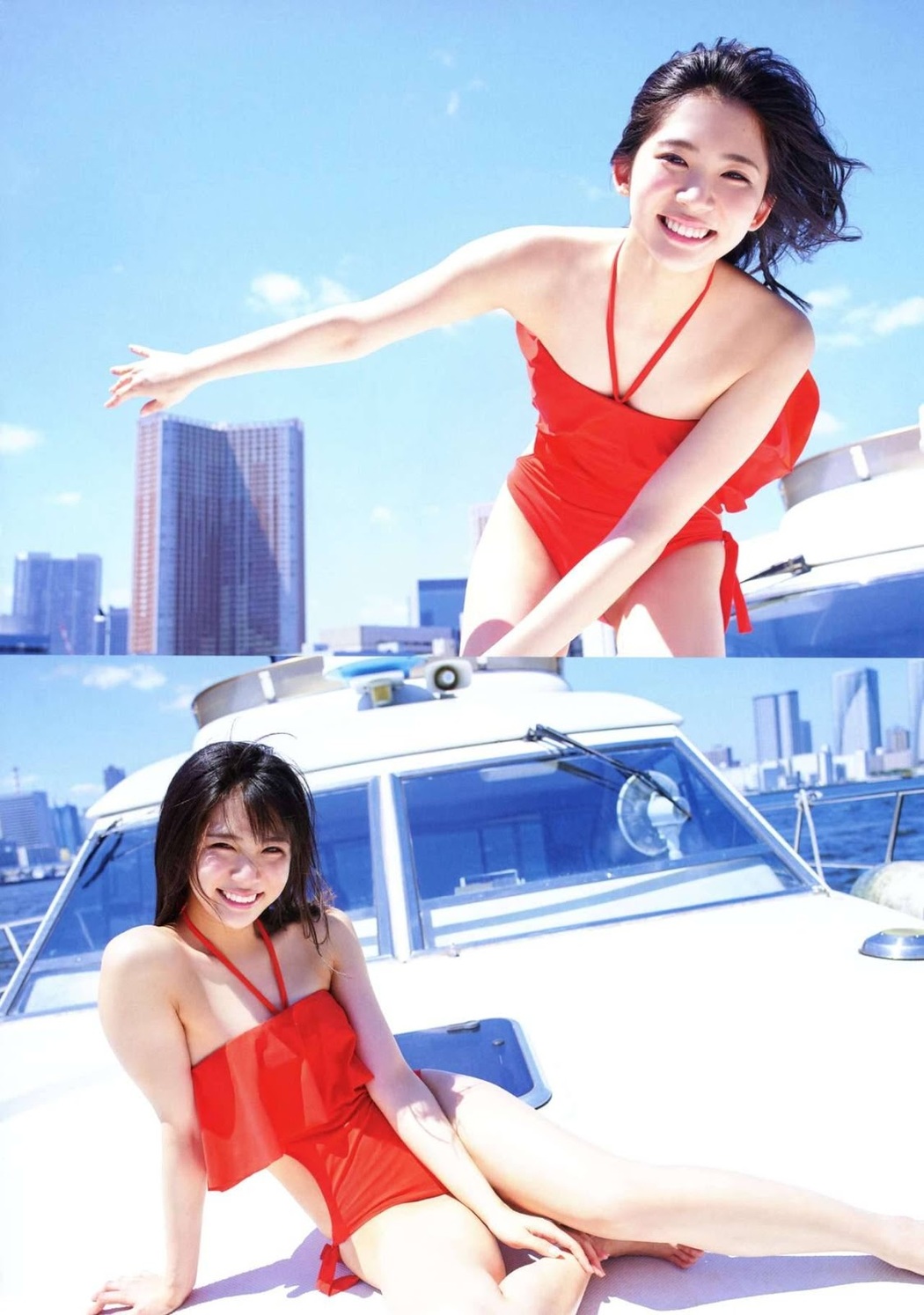 Miharu Nara 奈良未遥, B.L.T. 2018.08 (ビー・エル・ティー 2018年8月号)
