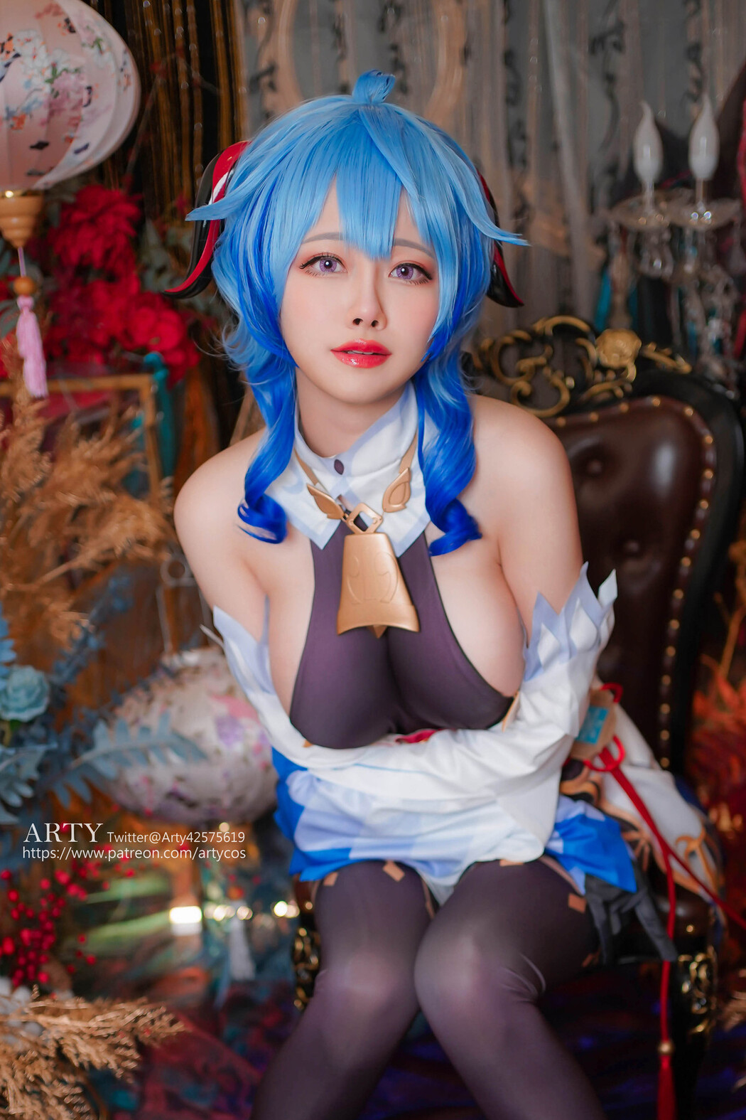 Arty亞緹 Cosplay 甘雨 Ganyu