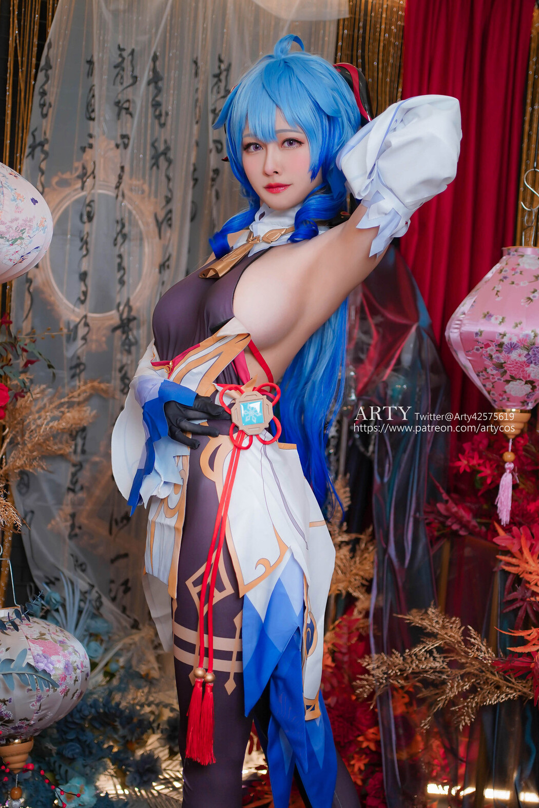 Arty亞緹 Cosplay 甘雨 Ganyu