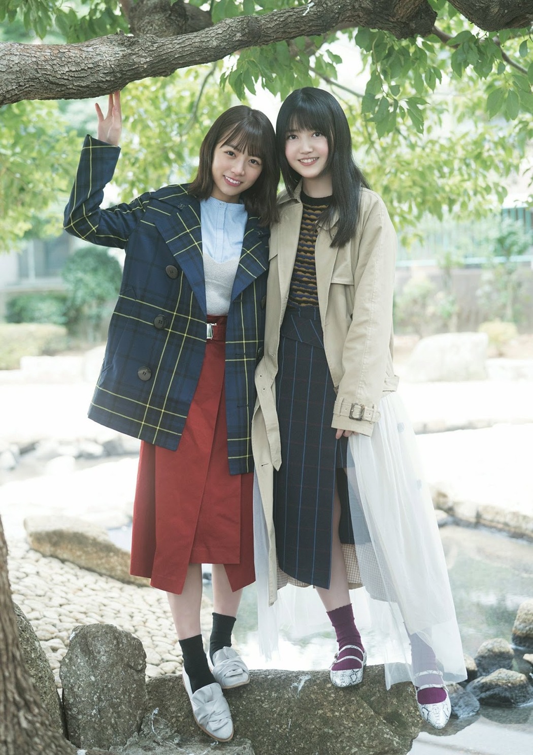 Hinako Kitano 北野日奈子, Shiori Kubo 久保史緒里, BUBKA 2019.03 (ブブカ 2019年3月号)