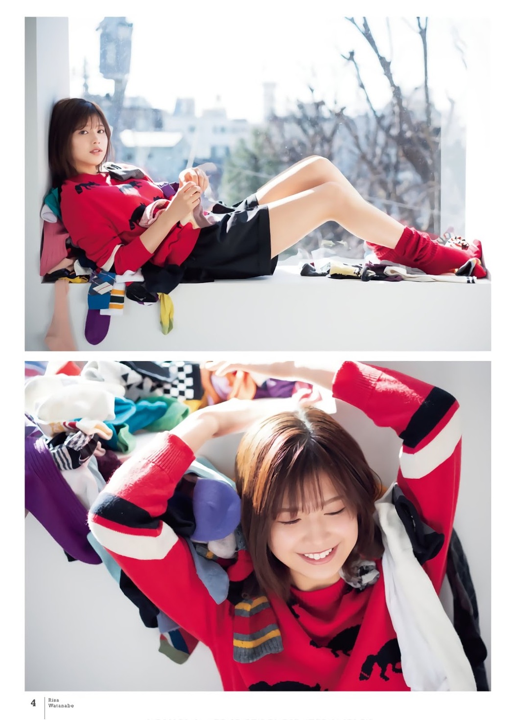 Risa Watanabe 渡邉理佐, Shonen Magazine 2019 No.12 (少年マガジン 2019年12号)