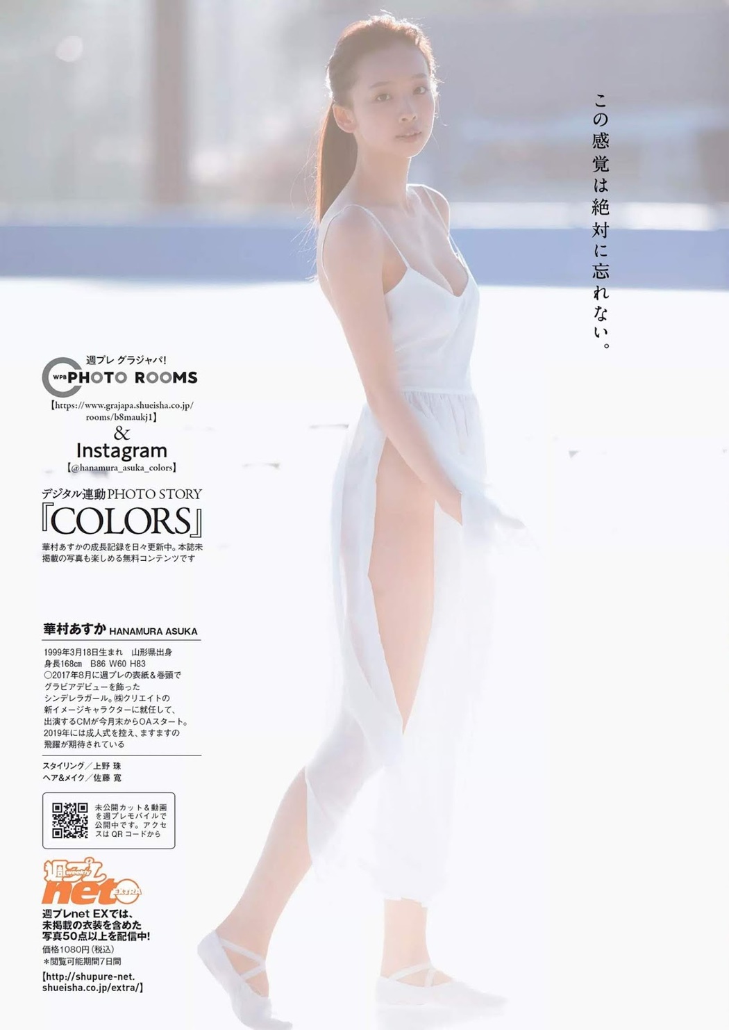 Asuka Hanamura 華村あすか, Weekly Playboy 2018 No.53 (週刊プレイボーイ 2018年53号)