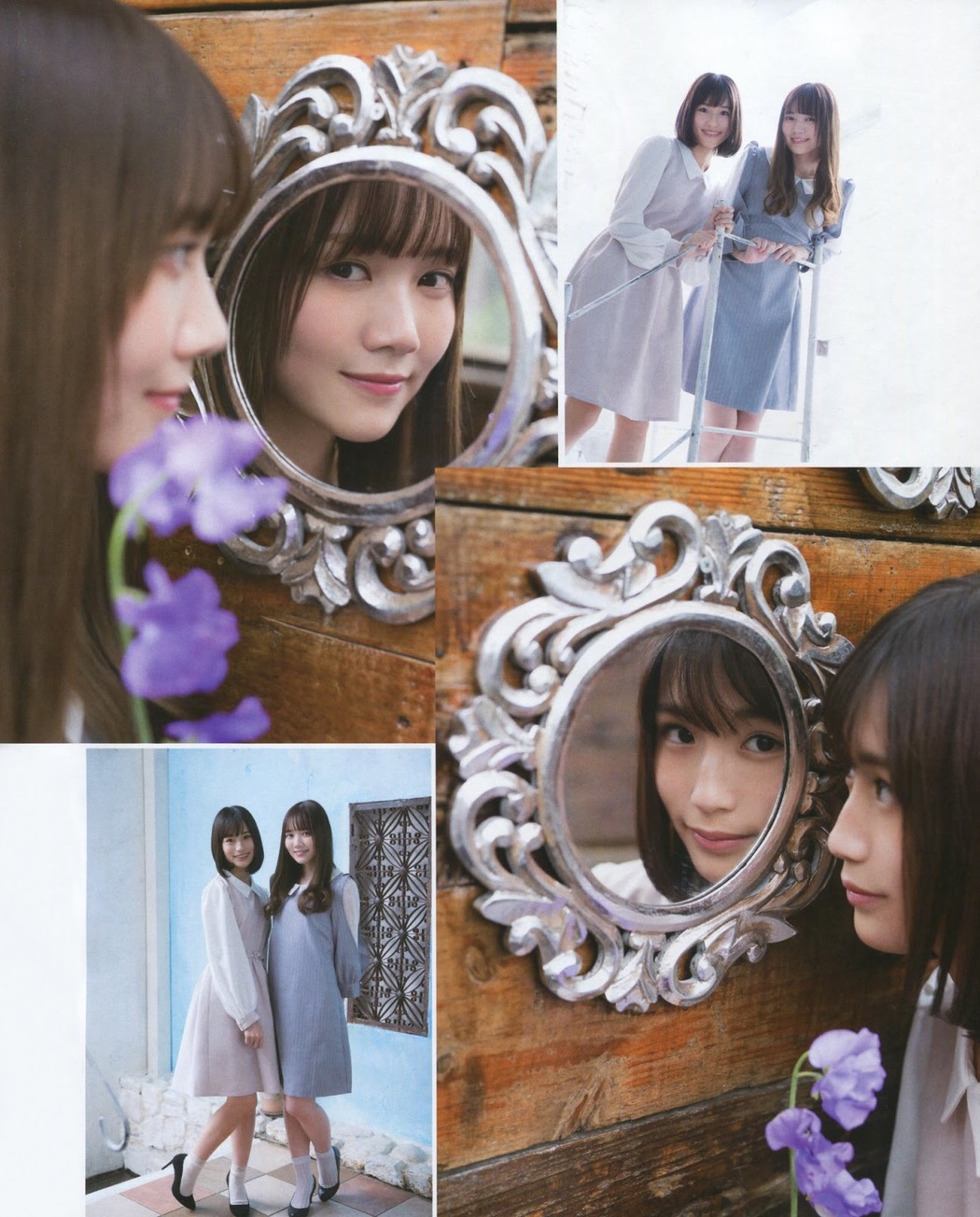 Mayu Tamura 田村真佑, Sayaka Kakehashi 掛橋沙耶香, BOMB! 2019.04 (ボム 2019年4月号)