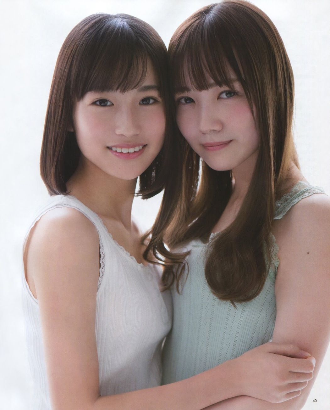 Mayu Tamura 田村真佑, Sayaka Kakehashi 掛橋沙耶香, BOMB! 2019.04 (ボム 2019年4月号)