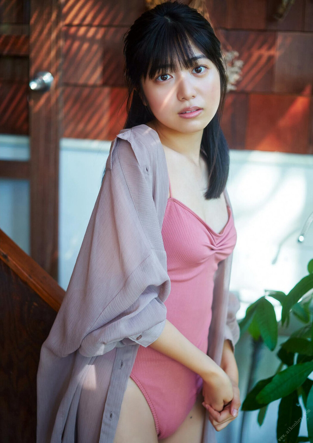 Rio Yoshida 吉田莉桜, B.L.T.デジタル写真集 「冬の花。winter tenderness.」 Set.02 Cover Photo