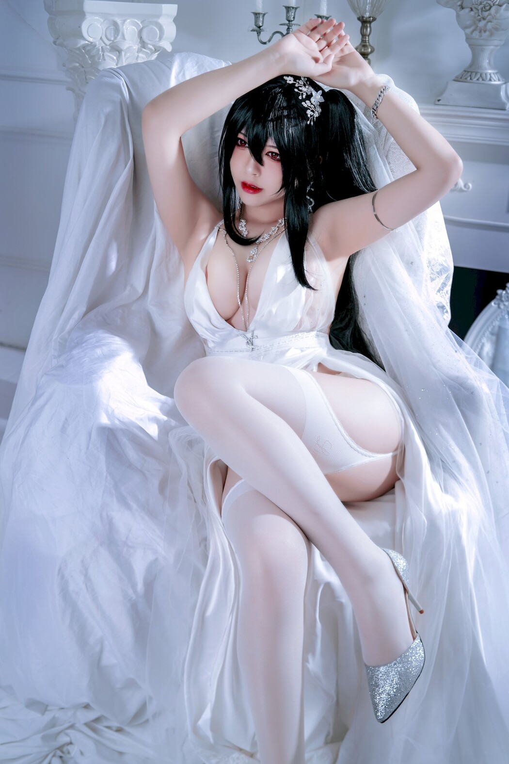 Cosplay 半半子 大凤礼服 Taihou