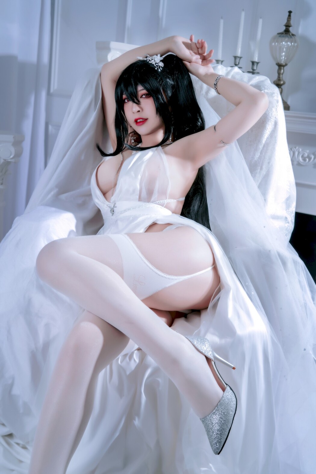Cosplay 半半子 大凤礼服 Taihou