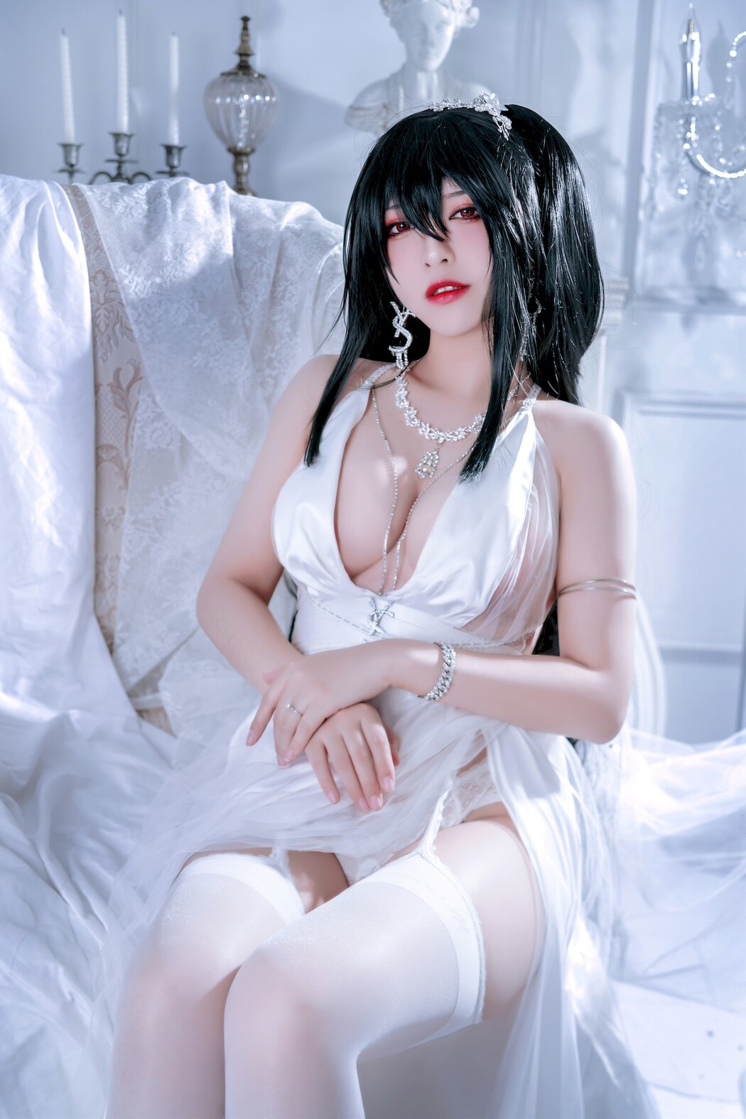 Cosplay 半半子 大凤礼服 Taihou