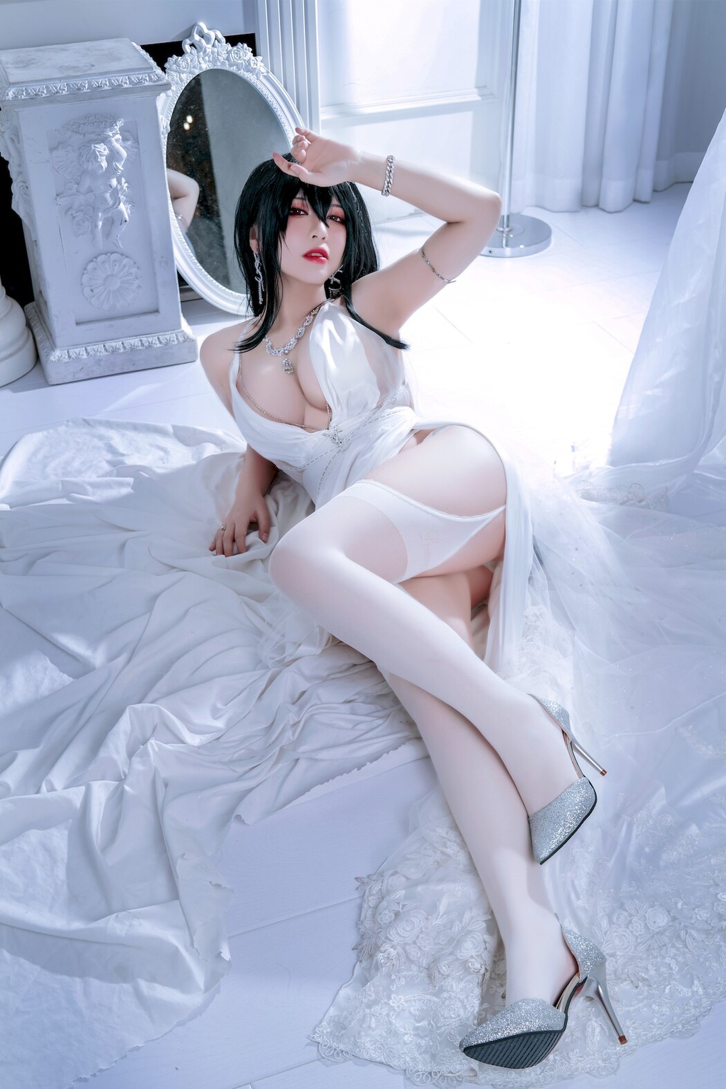 Cosplay 半半子 大凤礼服 Taihou