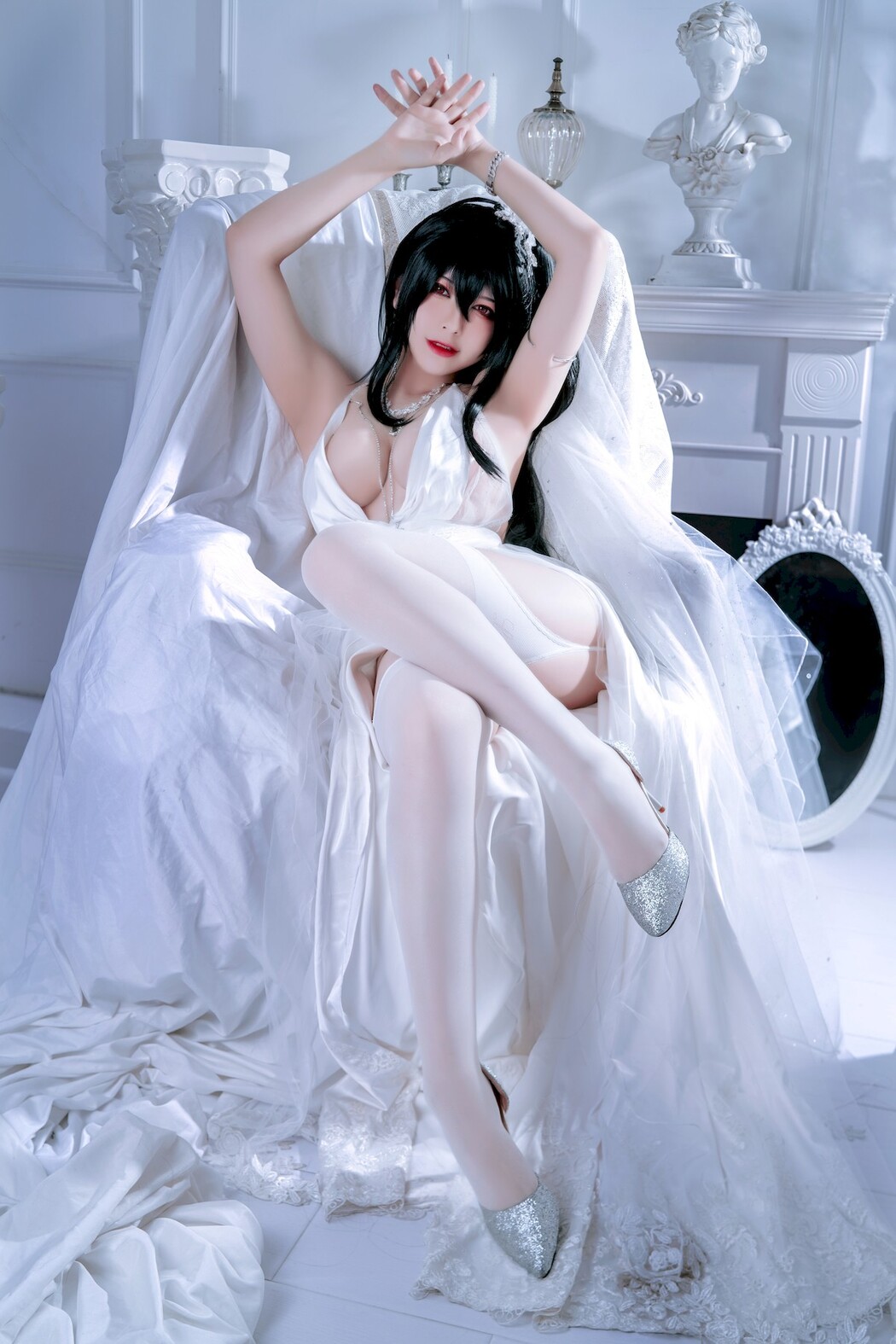 Cosplay 半半子 大凤礼服 Taihou