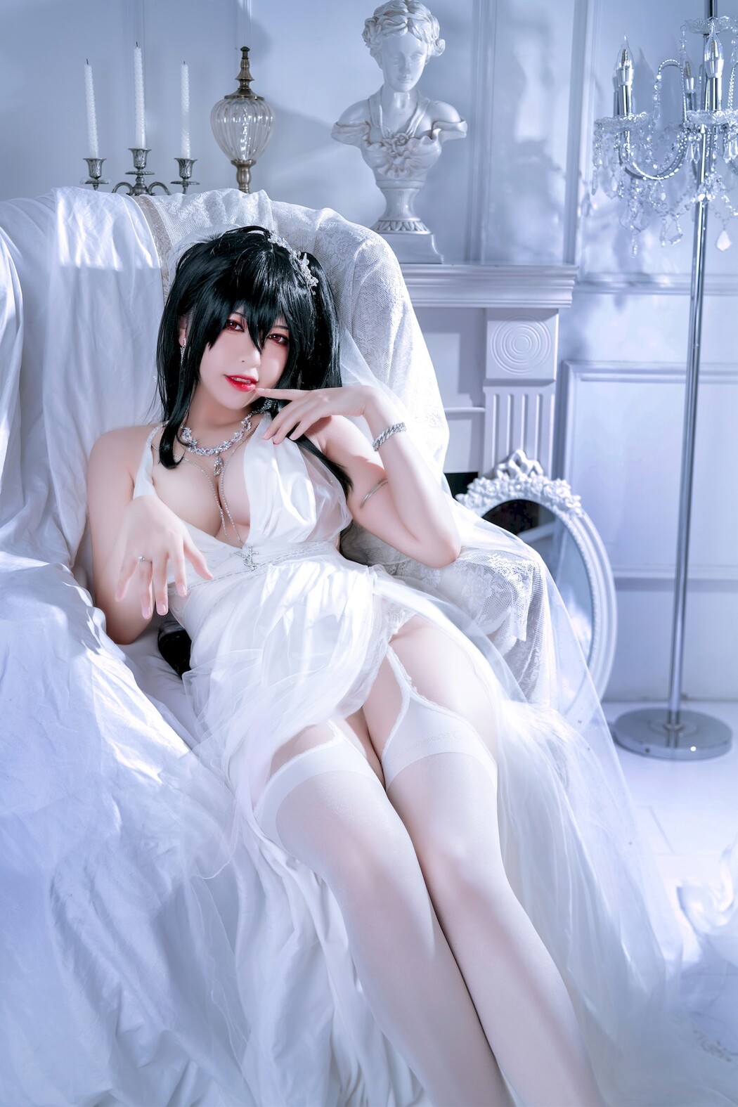 Cosplay 半半子 大凤礼服 Taihou
