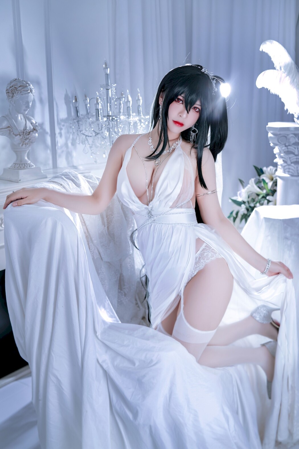 Cosplay 半半子 大凤礼服 Taihou