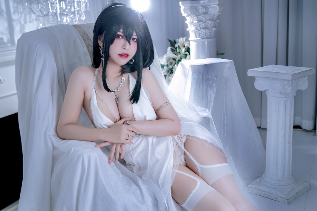 Cosplay 半半子 大凤礼服 Taihou
