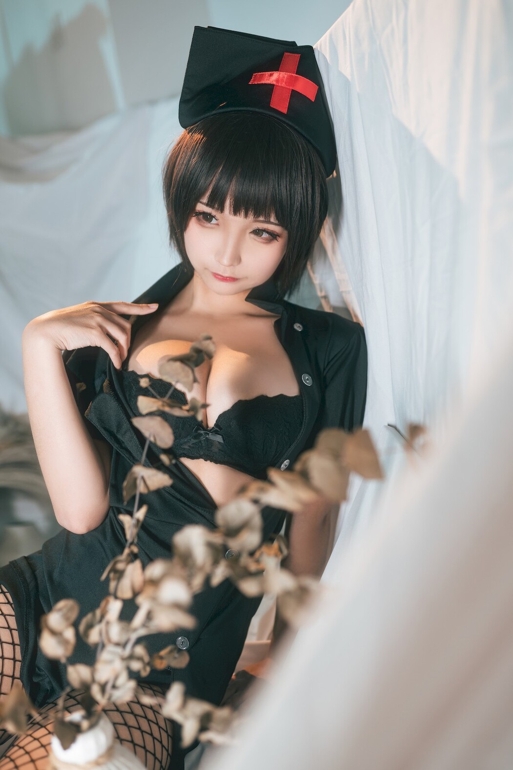 Cosplay 蠢沫沫 Chunmomo 护士 Dark Nurse