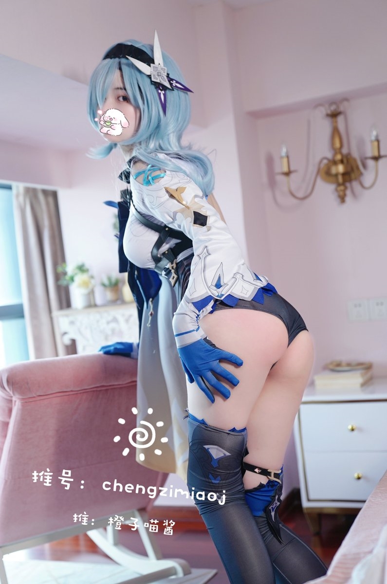 Cosplay 橙子喵酱 优菈 Eula