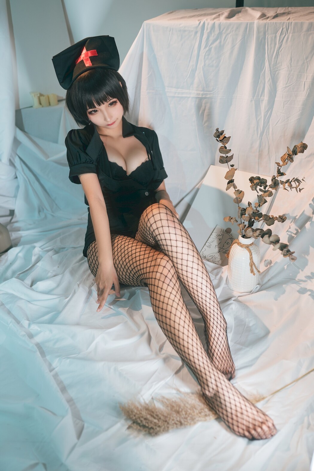 Cosplay 蠢沫沫 Chunmomo 护士 Dark Nurse
