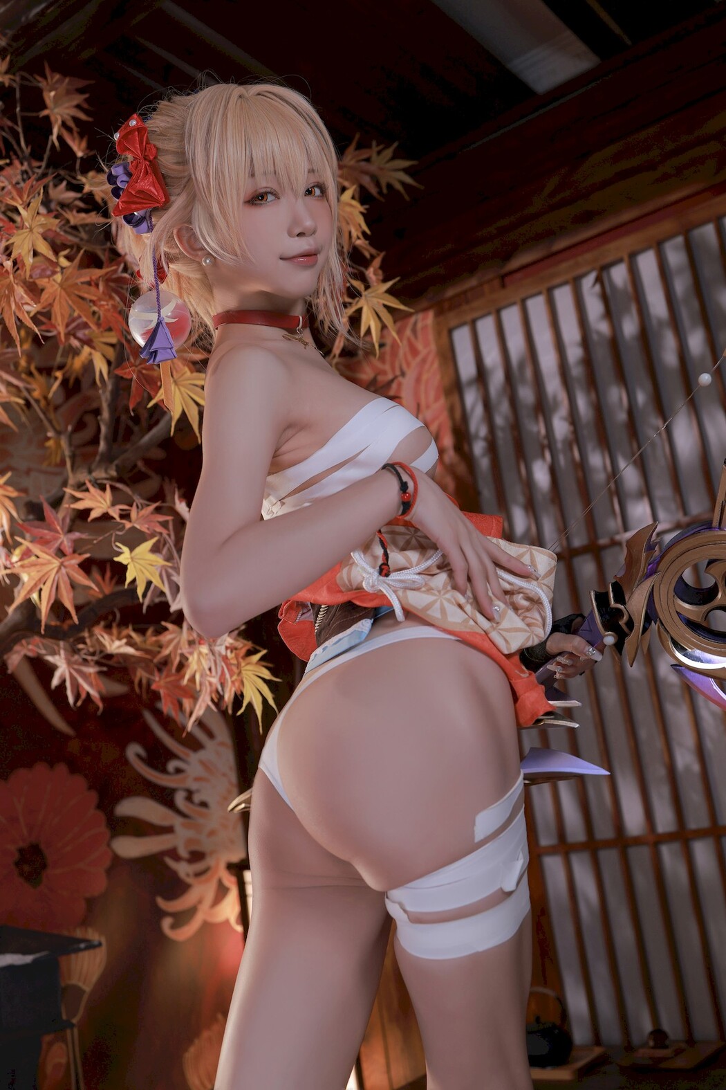 Cosplay 水淼aqua 宵宫 Vol.02