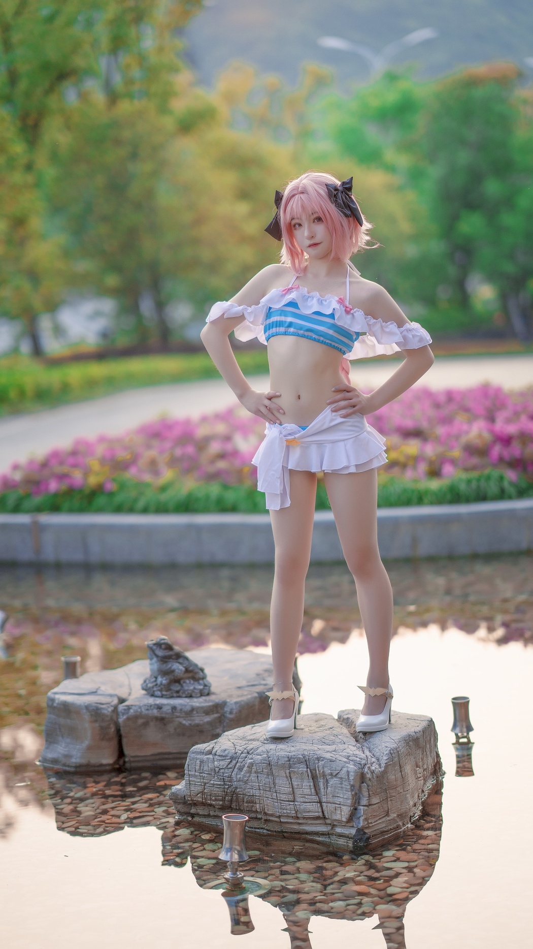 Cosplay 海藻酸钠 阿福jk 阿福泳装 Ray