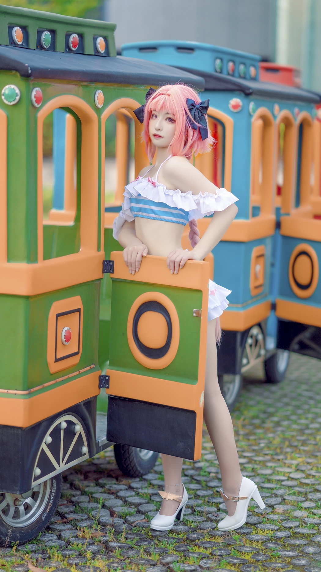 Cosplay 海藻酸钠 阿福jk 阿福泳装 Ray