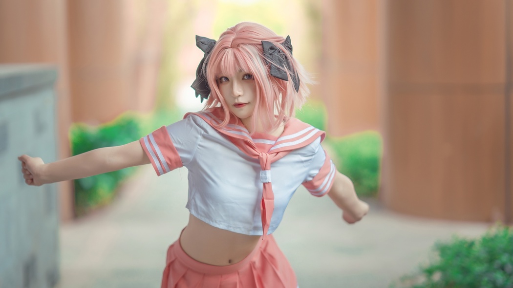 Cosplay 海藻酸钠 阿福jk 阿福泳装 Ray