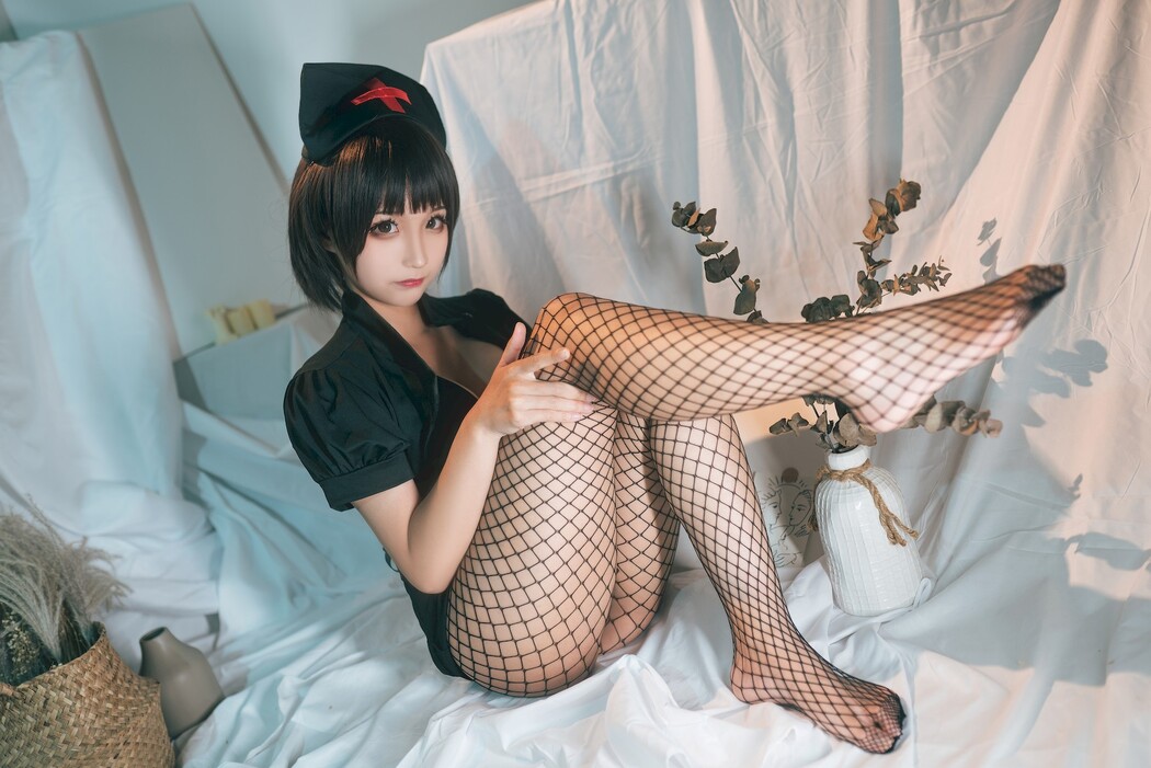 Cosplay 蠢沫沫 Chunmomo 护士 Dark Nurse