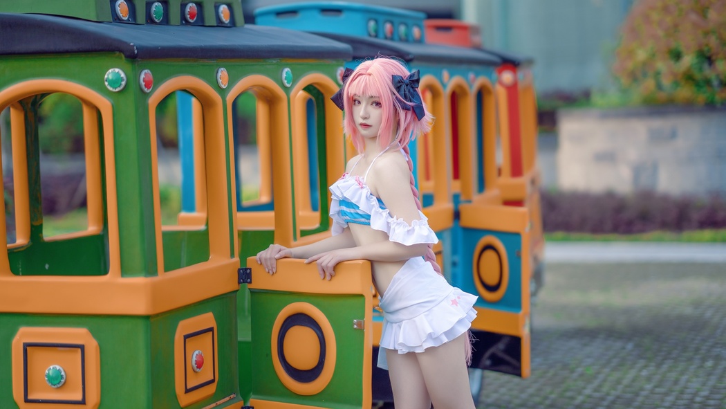 Cosplay 海藻酸钠 阿福jk 阿福泳装 Ray