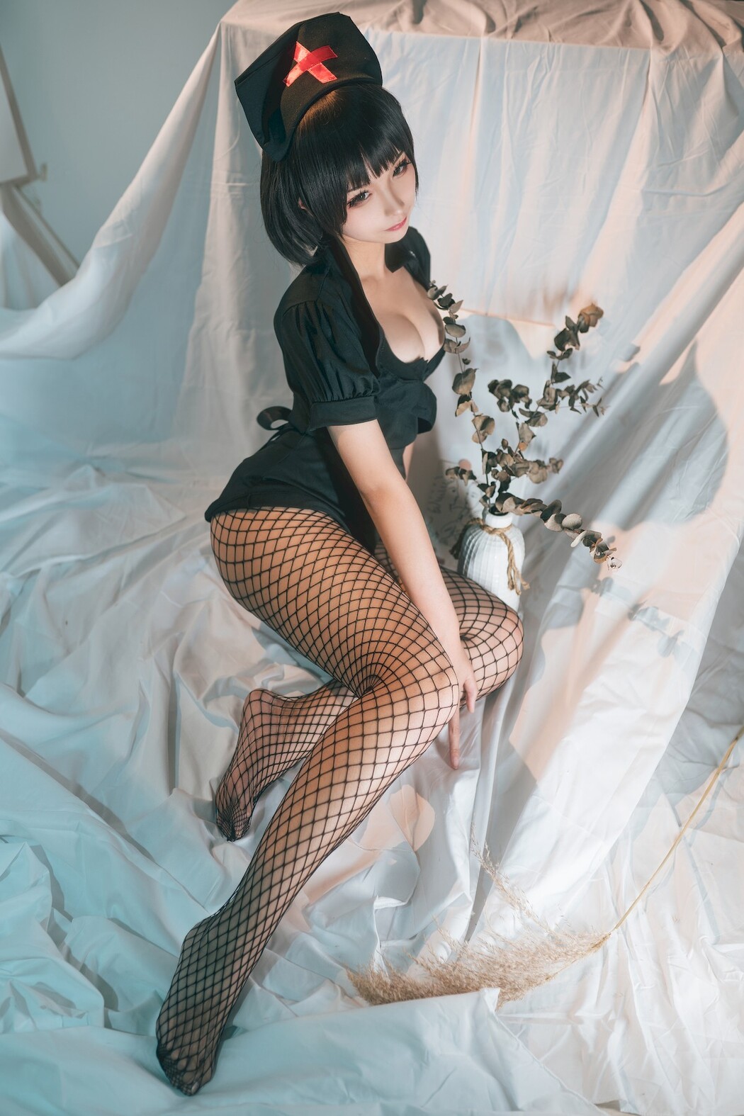 Cosplay 蠢沫沫 Chunmomo 护士 Dark Nurse