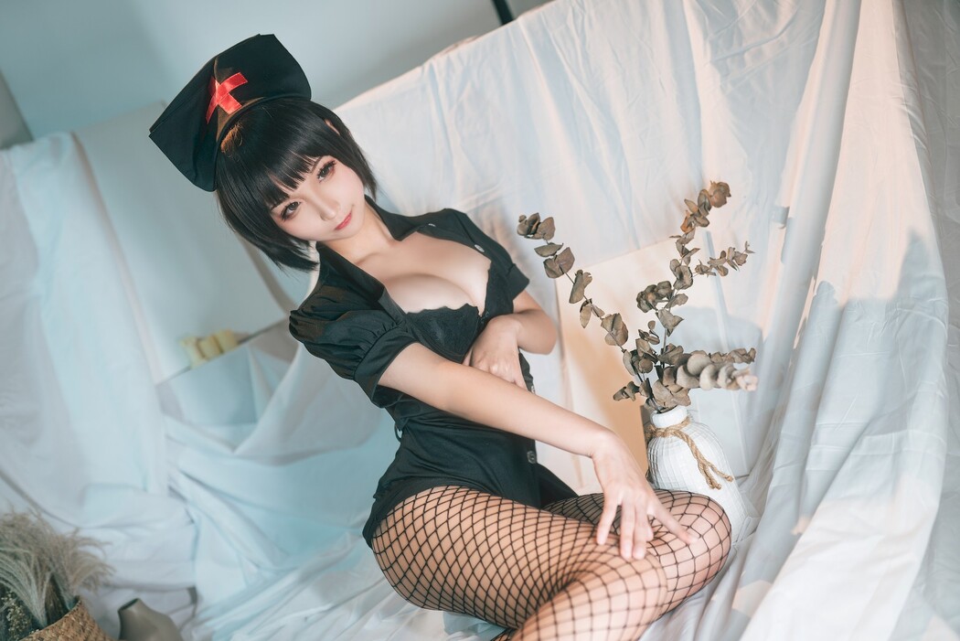 Cosplay 蠢沫沫 Chunmomo 护士 Dark Nurse