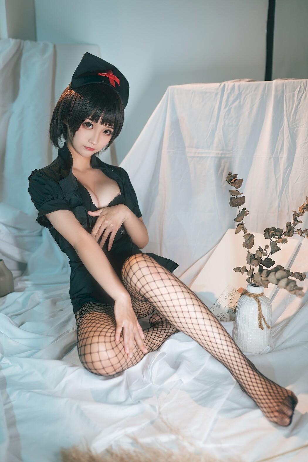 Cosplay 蠢沫沫 Chunmomo 护士 Dark Nurse
