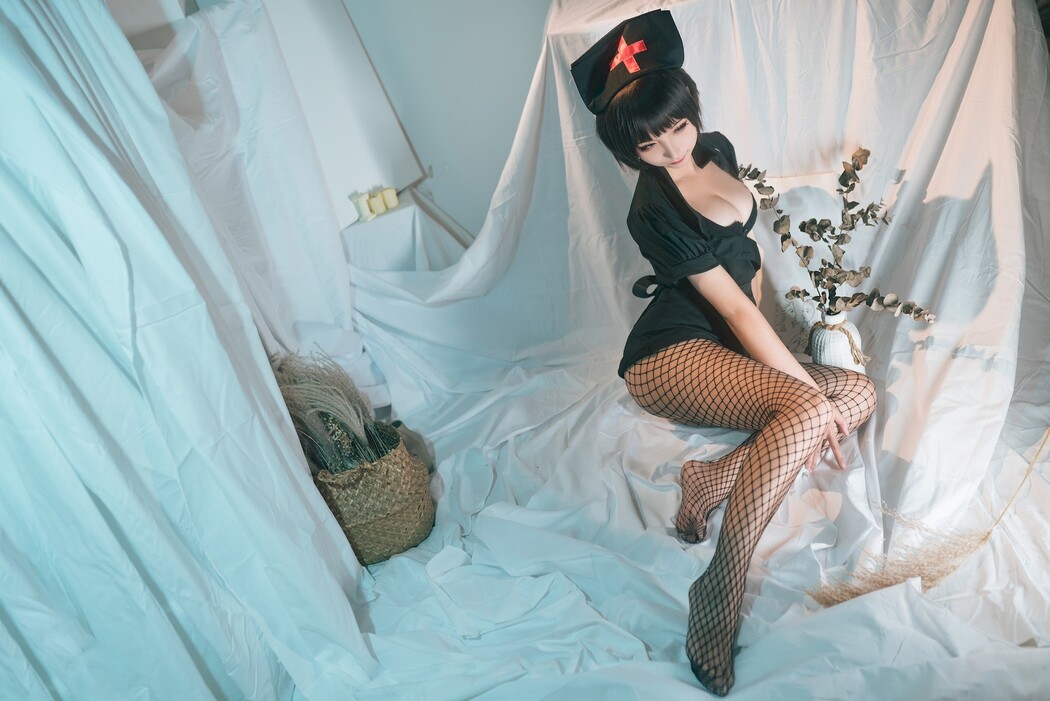 Cosplay 蠢沫沫 Chunmomo 护士 Dark Nurse