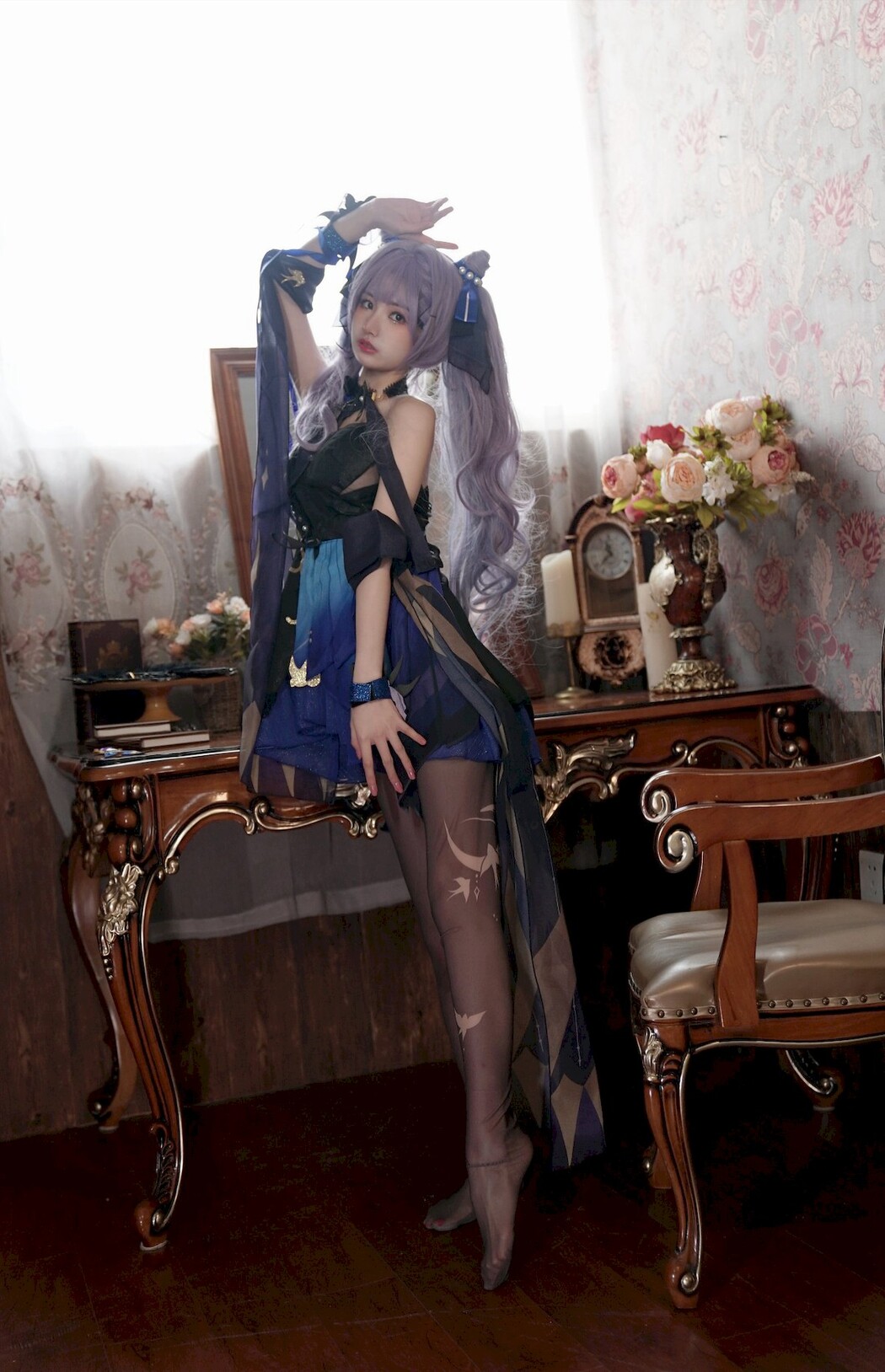 Cosplay 橙子喵酱 Chengzimiaoj 刻晴 Keqing