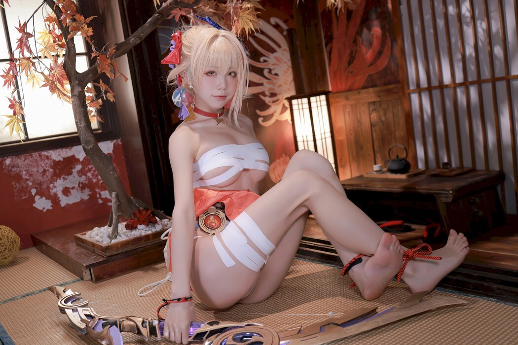 Cosplay 水淼aqua 宵宫 Vol.02