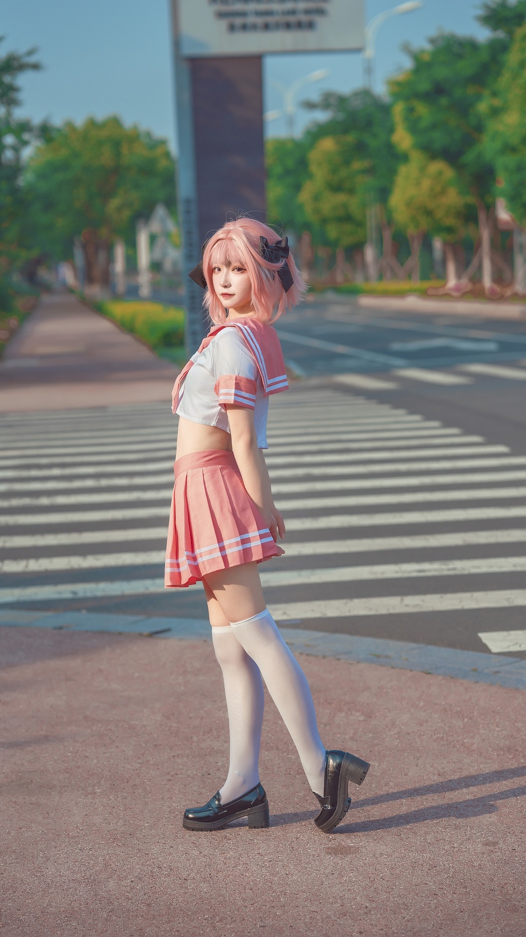 Cosplay 海藻酸钠 阿福jk 阿福泳装 Ray