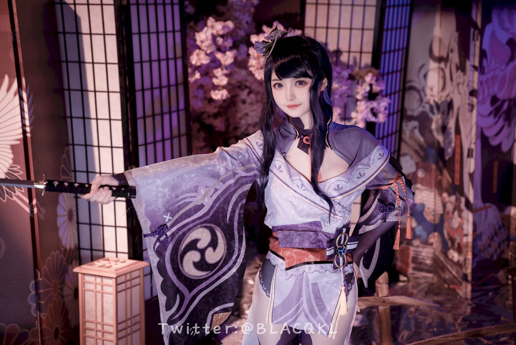 Cosplay 白莉愛吃巧克力 雷電將軍 Cover Photo