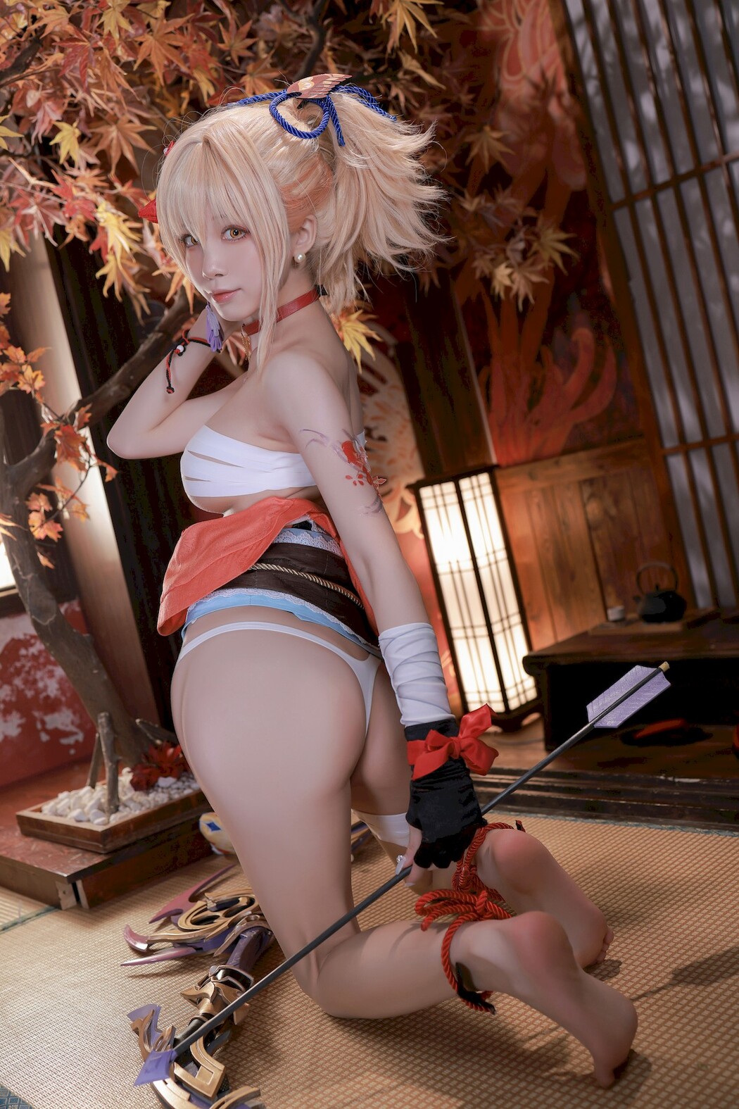 Cosplay 水淼aqua 宵宫 Vol.02