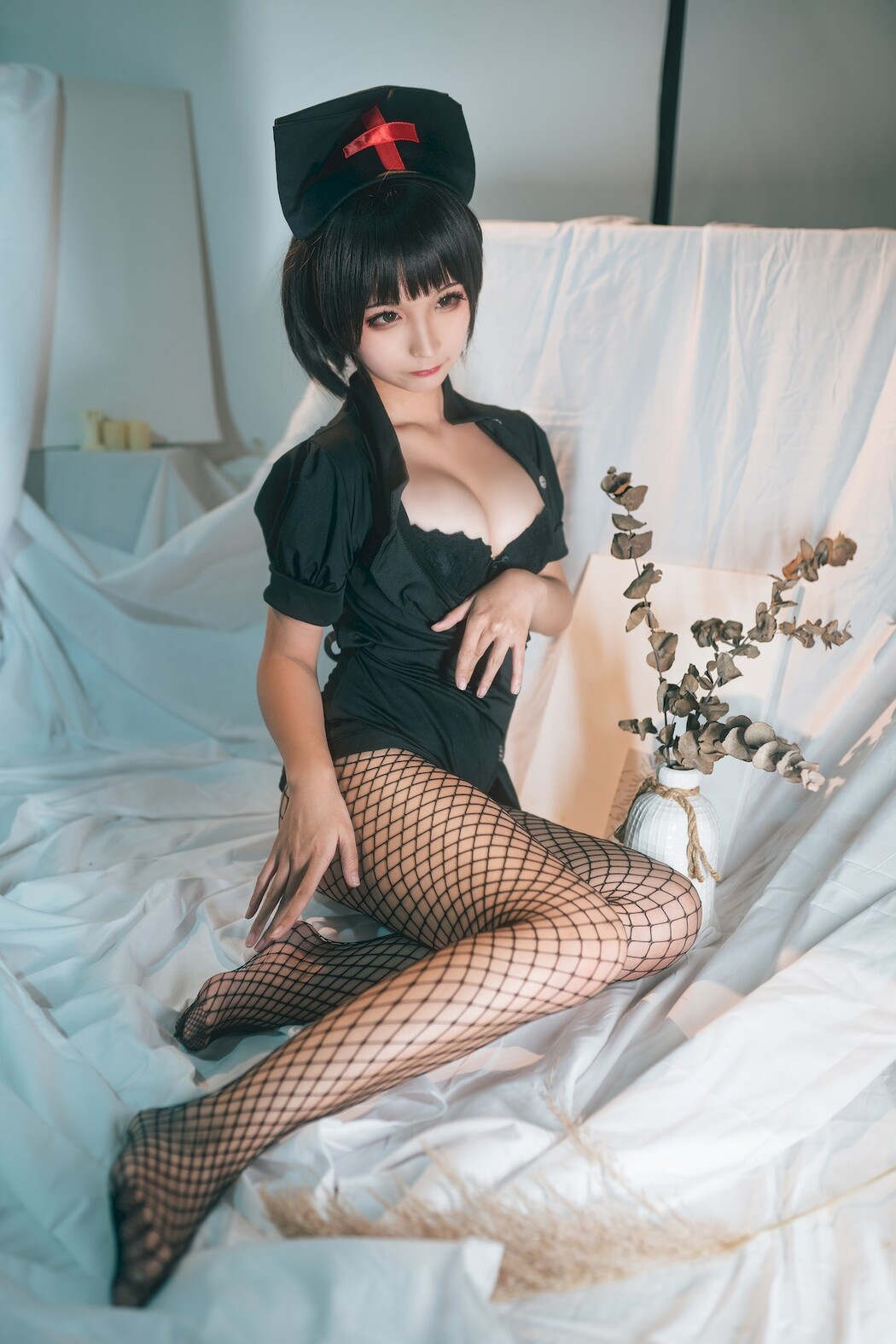 Cosplay 蠢沫沫 Chunmomo 护士 Dark Nurse