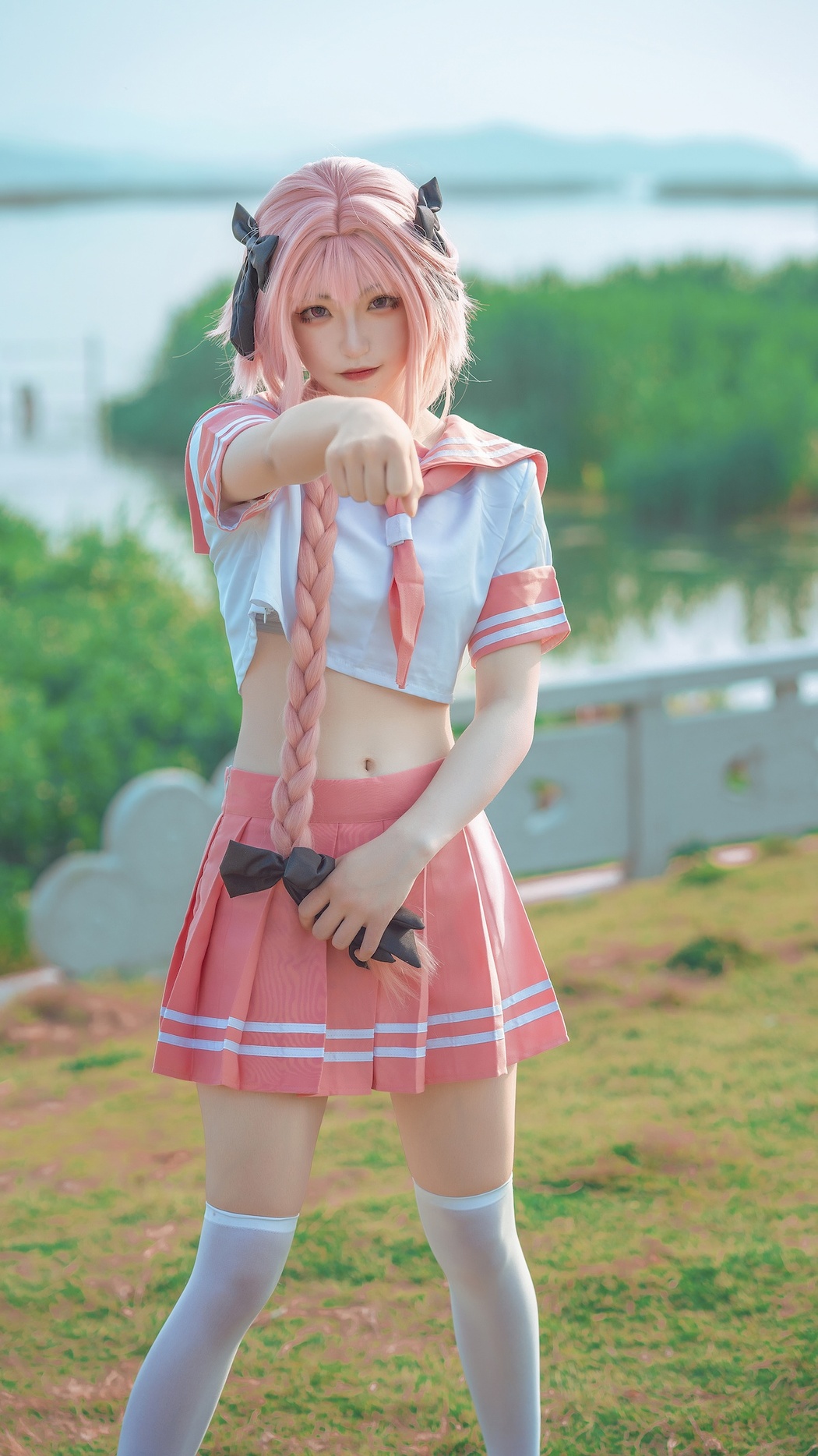 Cosplay 海藻酸钠 阿福jk 阿福泳装 Ray