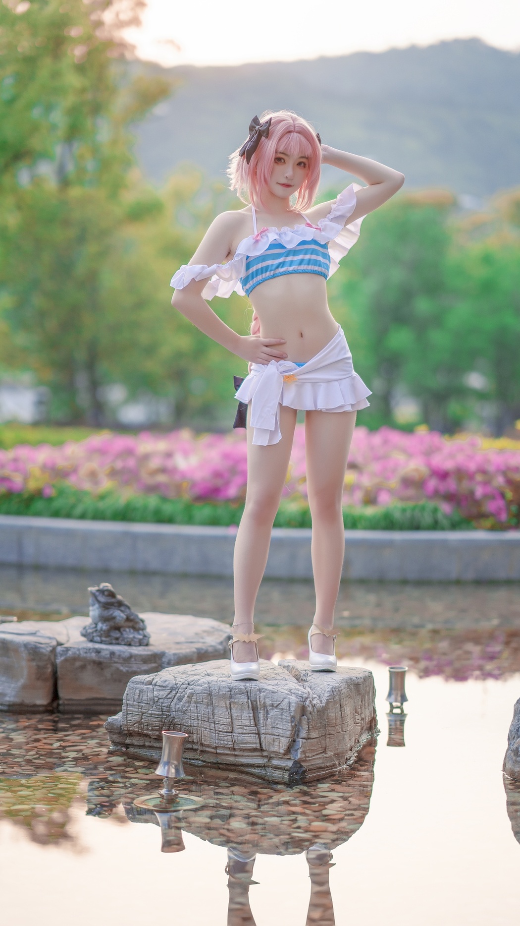 Cosplay 海藻酸钠 阿福jk 阿福泳装 Ray