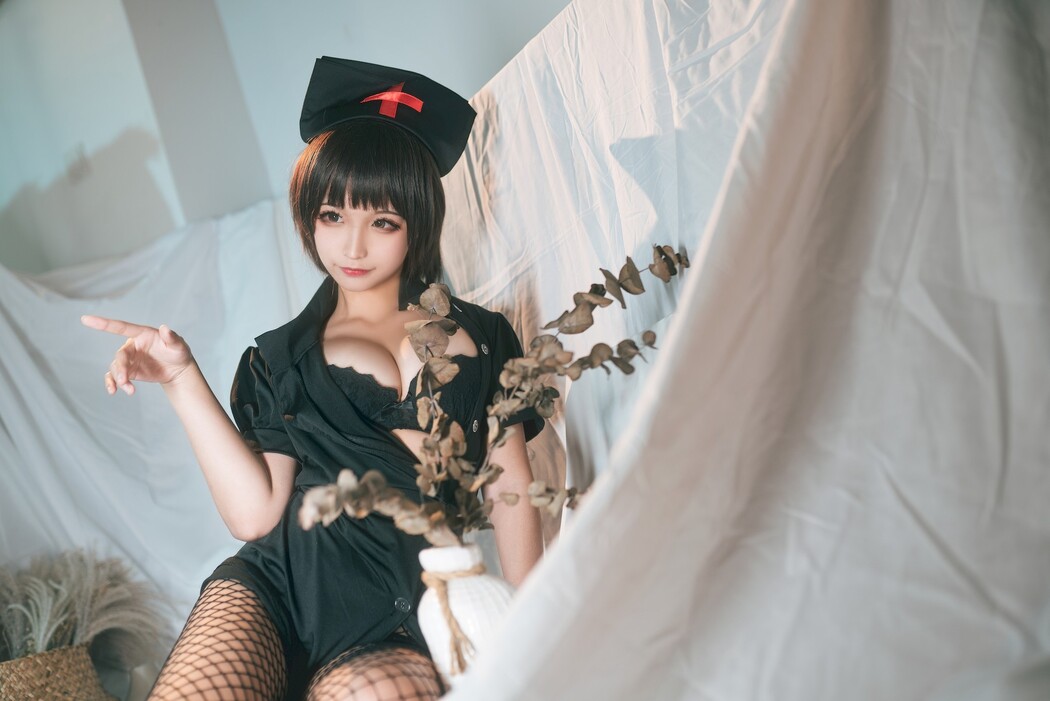 Cosplay 蠢沫沫 Chunmomo 护士 Dark Nurse