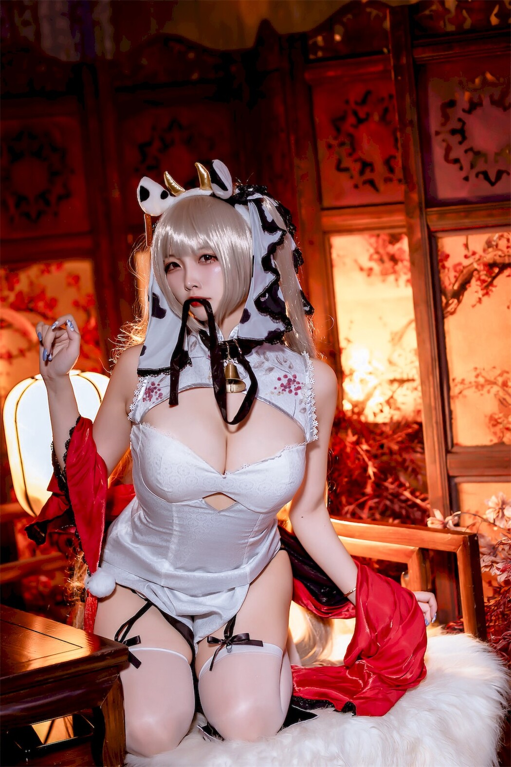 Cosplay 二佐Nisa 碧蓝航线可畏旗袍