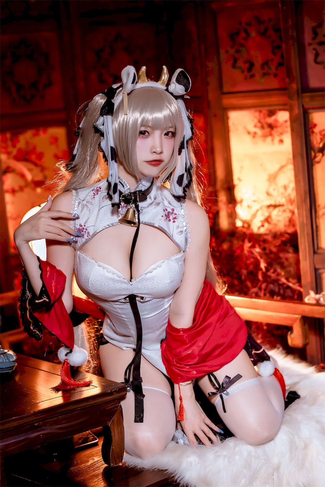 Cosplay 二佐Nisa 碧蓝航线可畏旗袍