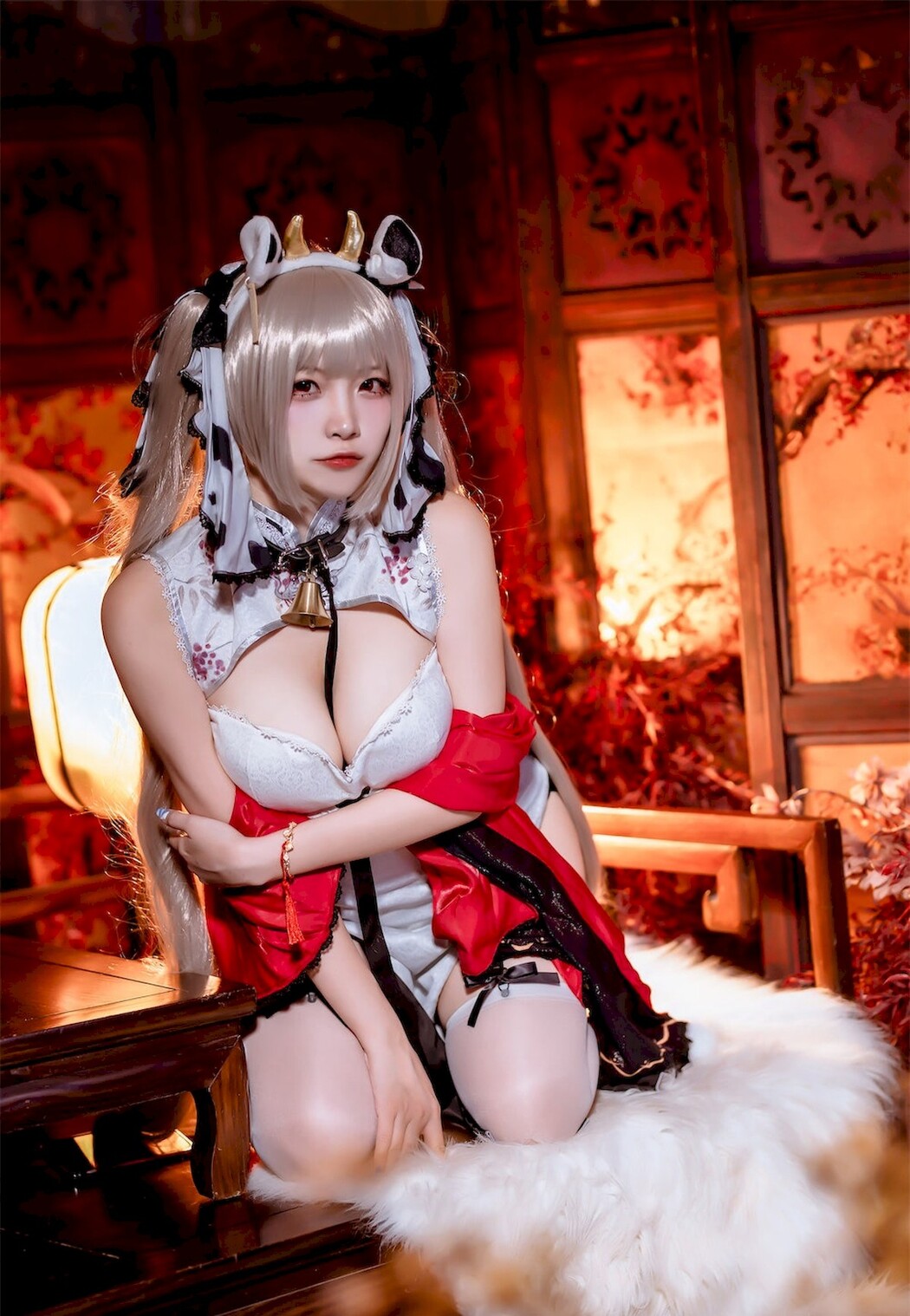 Cosplay 二佐Nisa 碧蓝航线可畏旗袍