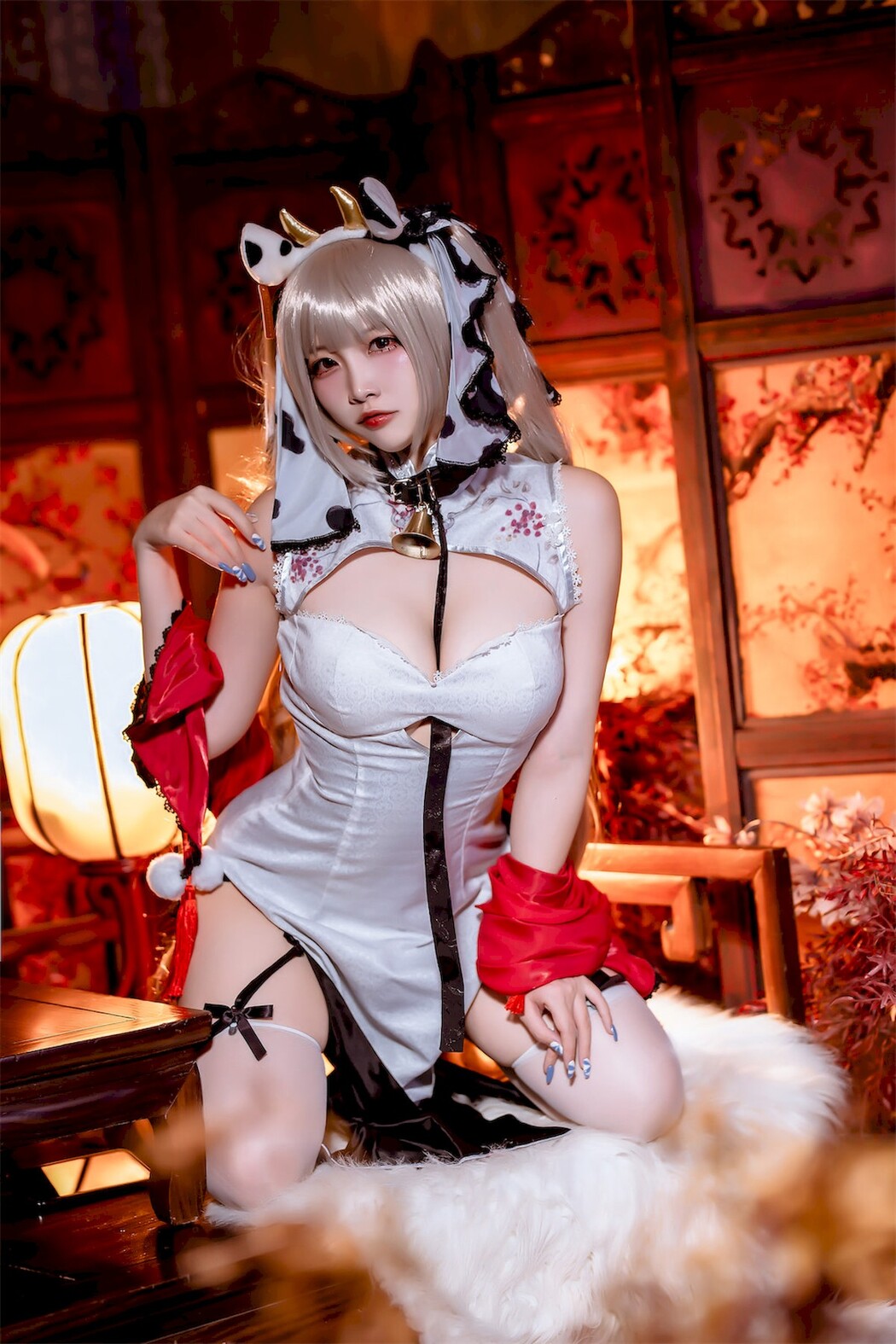 Cosplay 二佐Nisa 碧蓝航线可畏旗袍