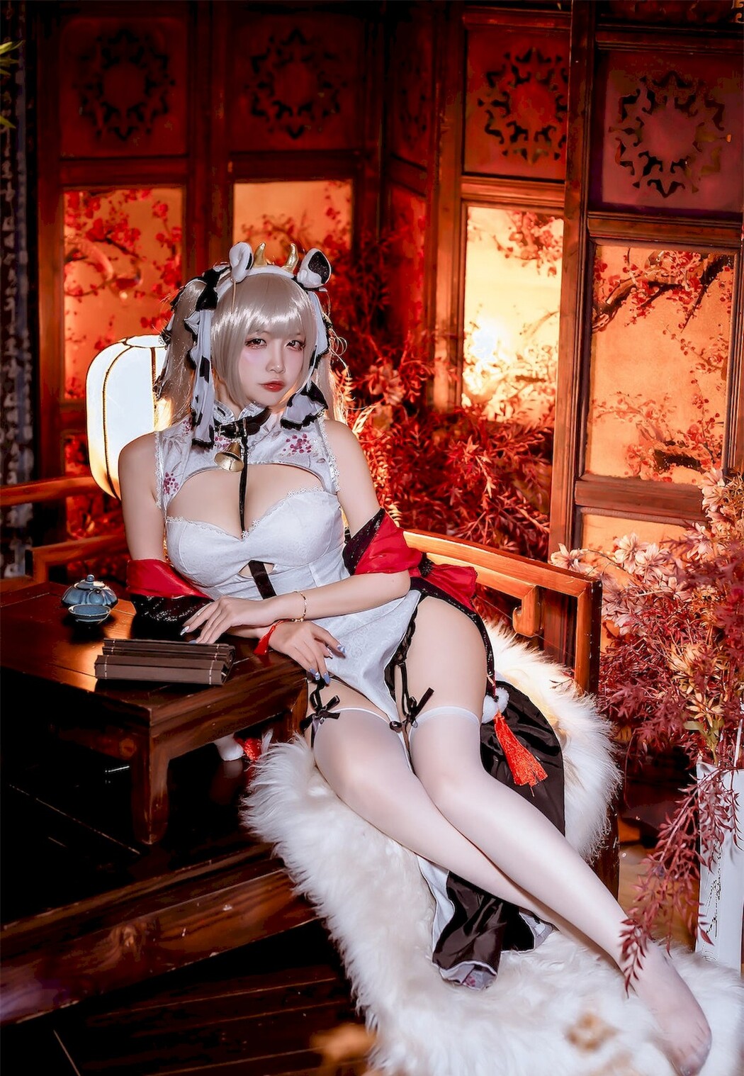 Cosplay 二佐Nisa 碧蓝航线可畏旗袍
