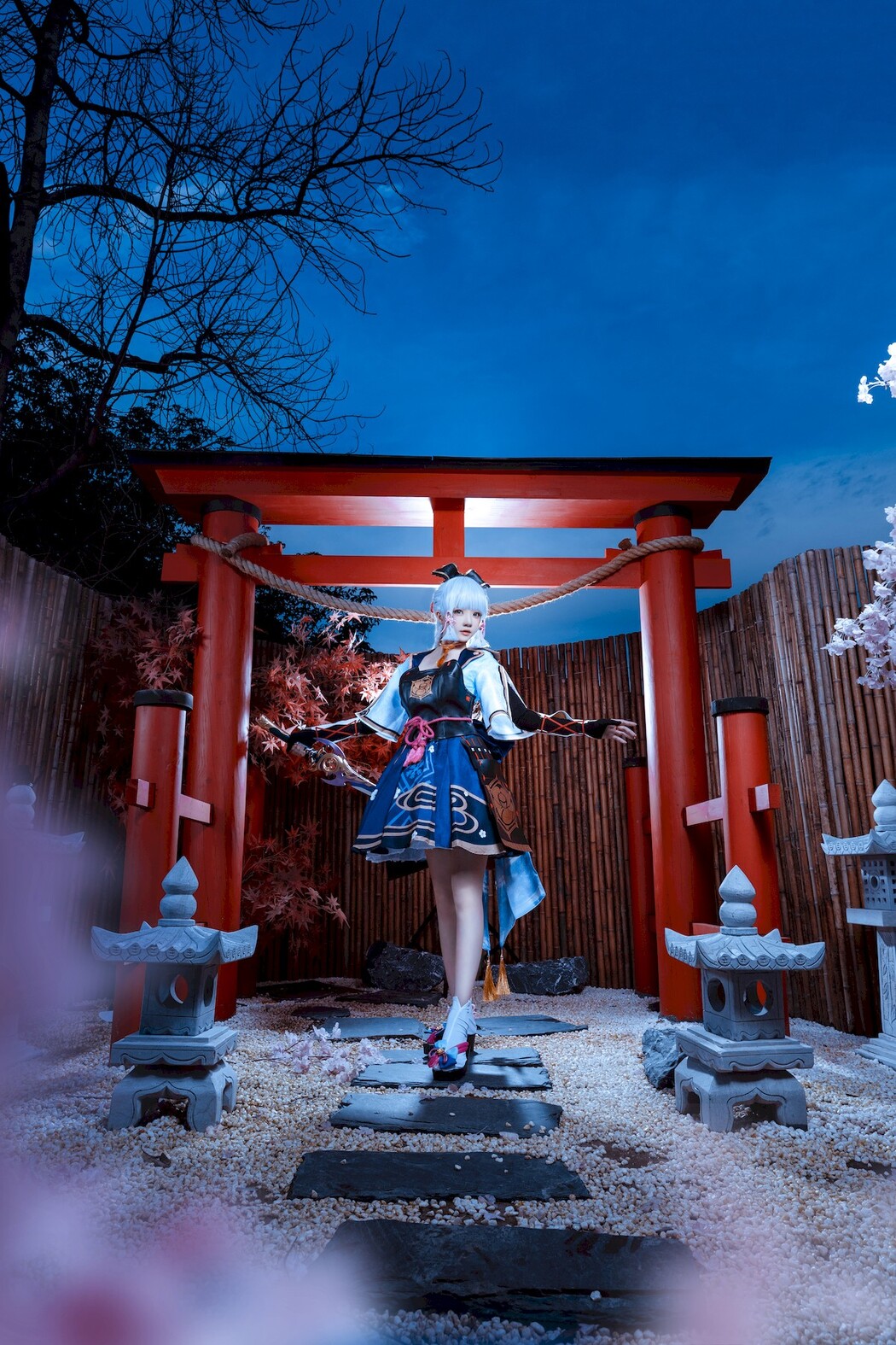 Cosplay 桜桃喵 神里绫华 Ayaka Kamisato Cover Photo