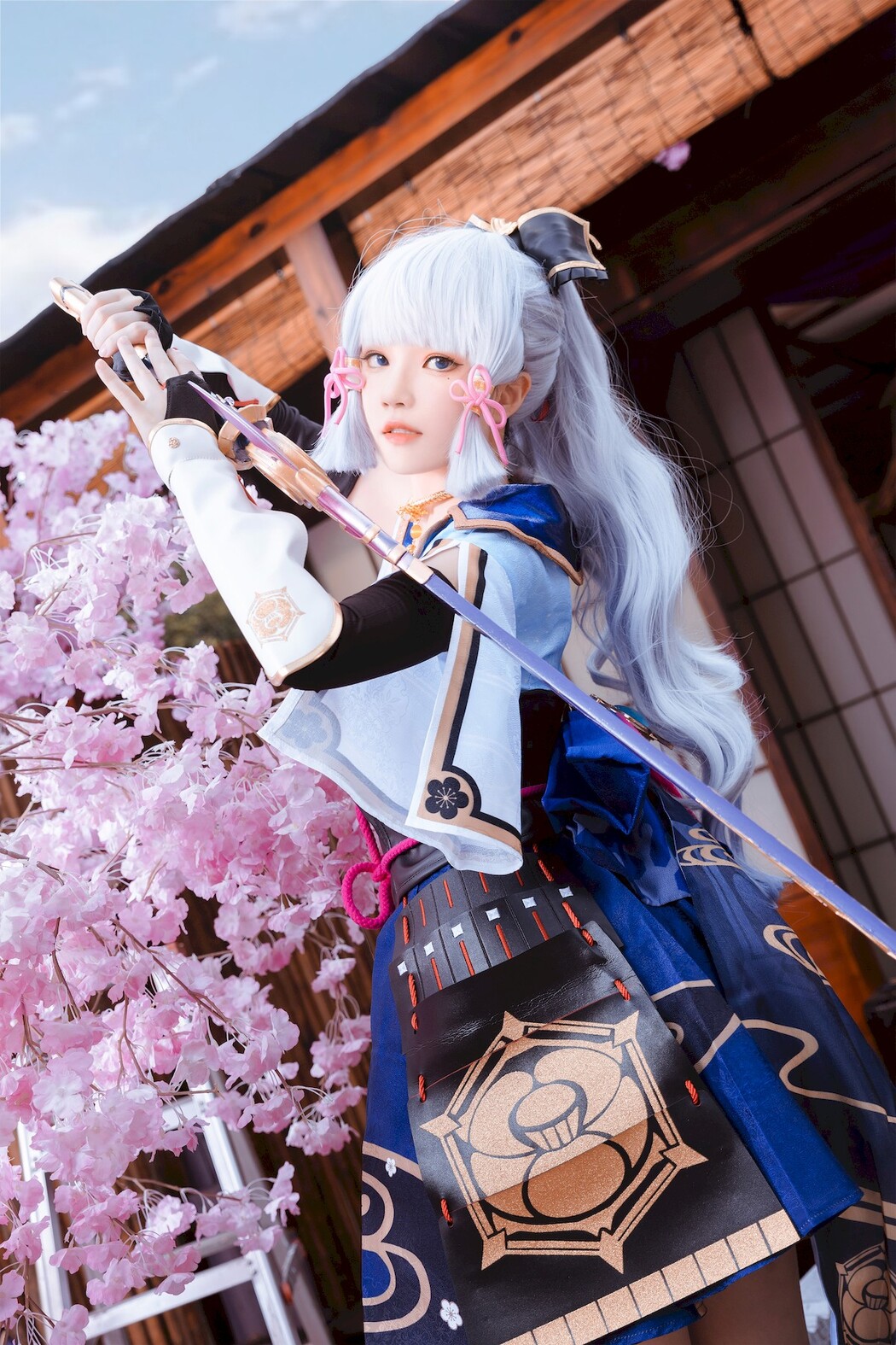 Cosplay 桜桃喵 神里绫华 Ayaka Kamisato