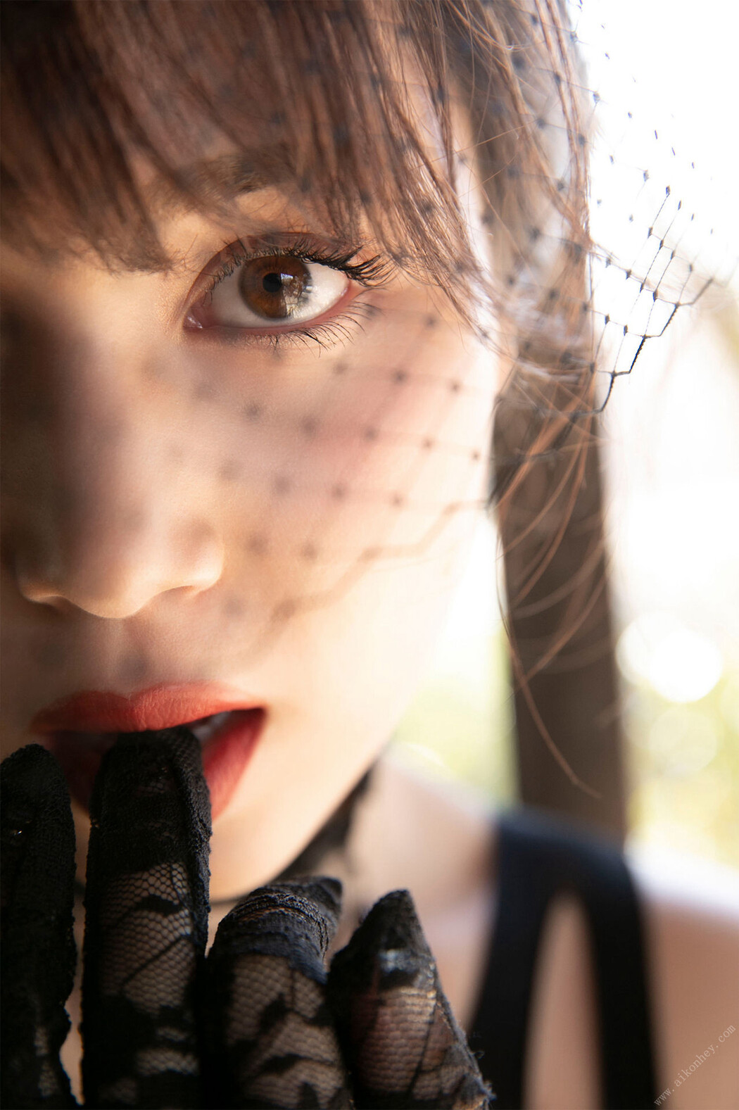 Michelle Megumi ミッシェル愛美, ＦＲＩＤＡＹデジタル写真集 「プレミアムヌード ｖｏｌ．２ 黒の花嫁」 Set.02