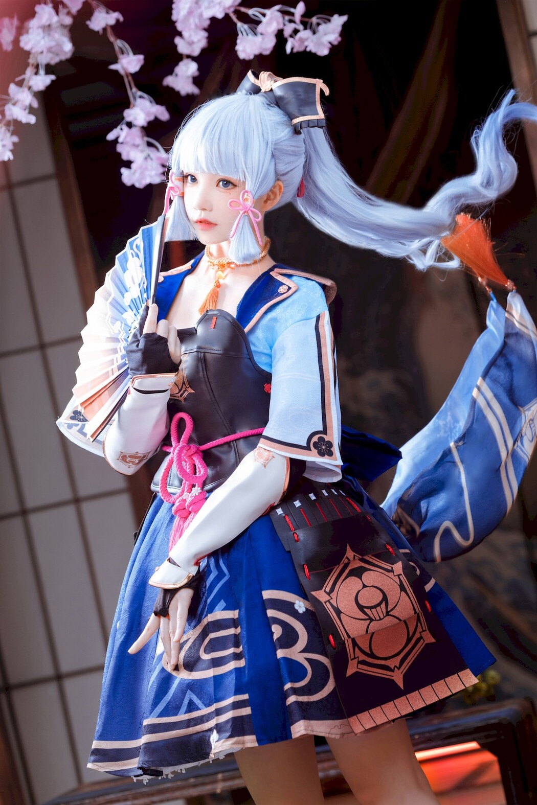 Cosplay 桜桃喵 神里绫华 Ayaka Kamisato