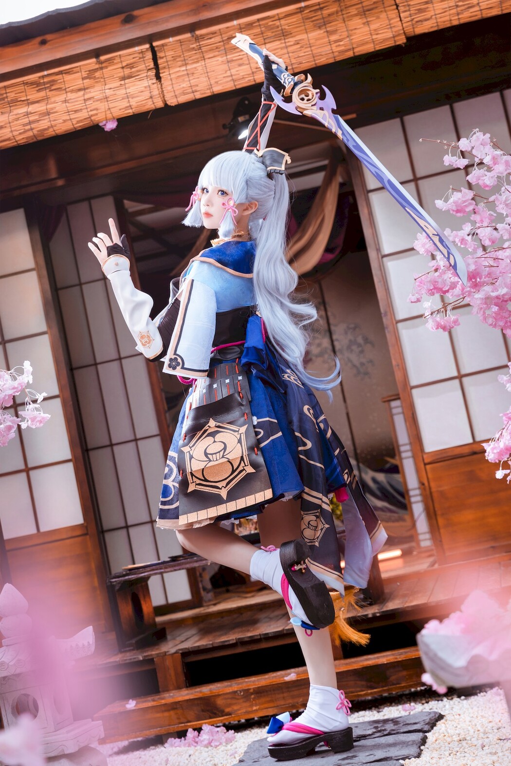 Cosplay 桜桃喵 神里绫华 Ayaka Kamisato