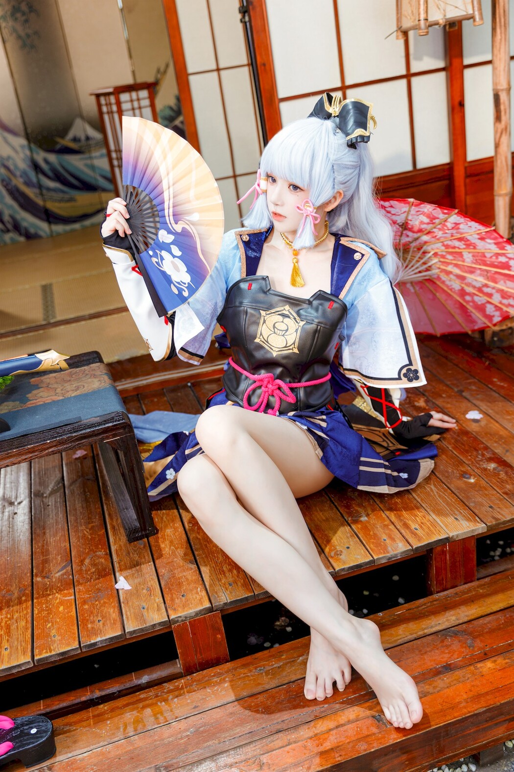 Cosplay 桜桃喵 神里绫华 Ayaka Kamisato